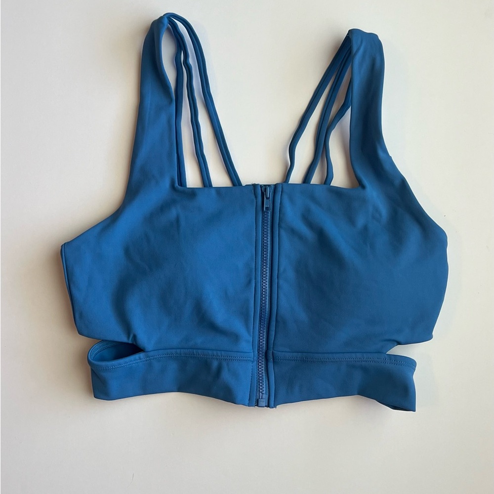 BuffBunny Sports Zip Up Sports Bra